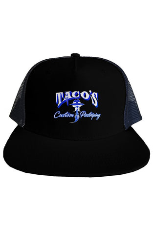 Taco's Custom Pinstriping Mesh Hat (Embroidered)